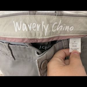 J Crew Waverly Chino-new
